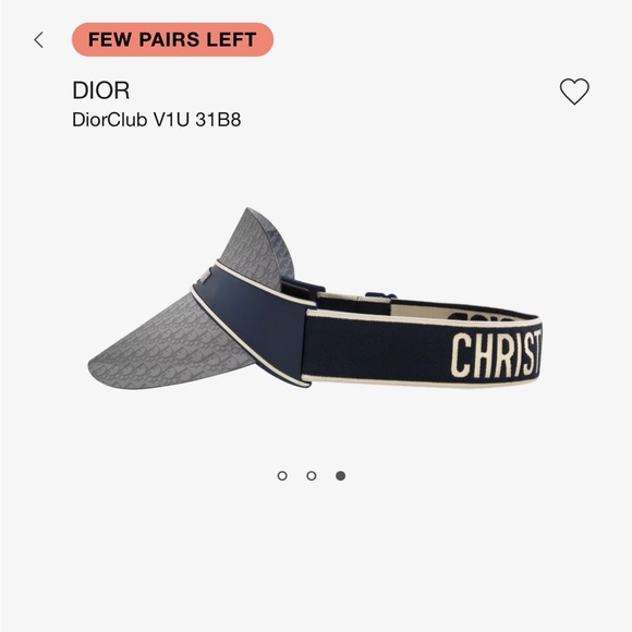 Dior visor - Picture 7 of 7